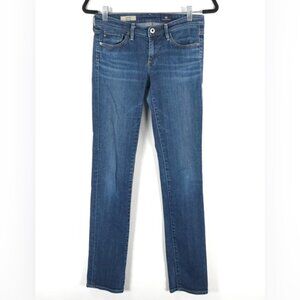 AG ADRIANO GOLDSCHMIED USA🇺🇸MADE THE STEVIE SLIM‎ STRAIGHT Jeans Size 26R